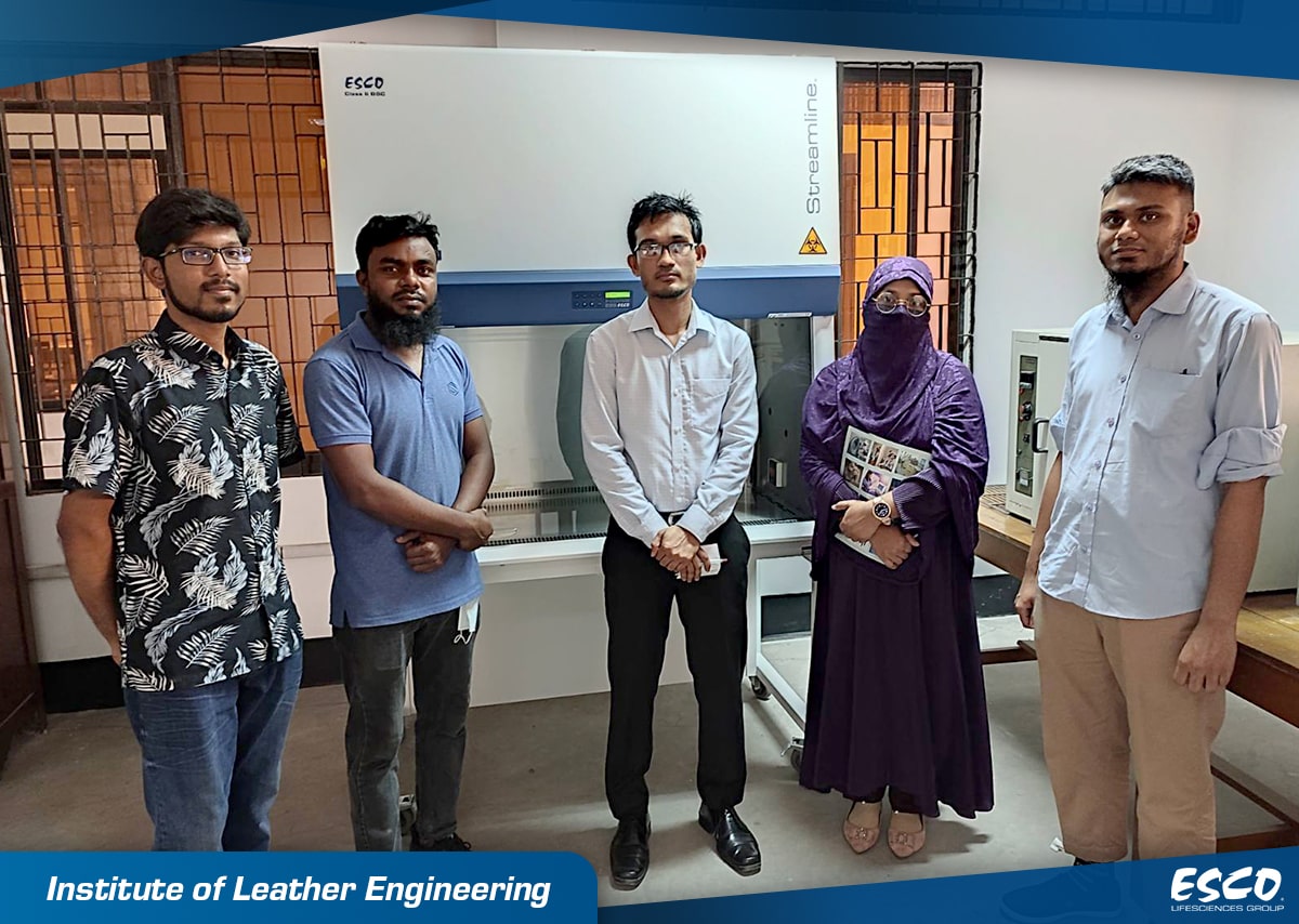 Institute of Leather Engineering End User Training Biosafety Cabinet